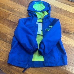 Raincoat Dinosaur 2T Wonder Kids Blue and Green Toddlers boys